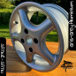 Satin Aluminium Grey Polyester Powder Coating - Special Wheels