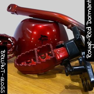 Red Candy Dormant Polyester Powder Coating – Vibrant and Durable Finish | Shark Powder Coatings