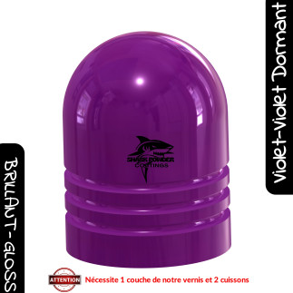 Dormant Purple Polyester Powder Coating – Vibrant Finish and Candy Effect | Shark Powder Coatings