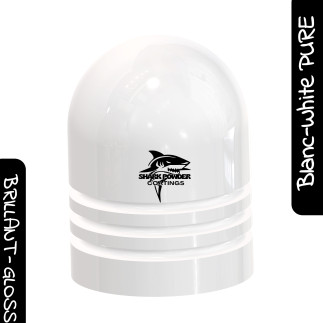 Poudre Thermolaquage Blanc Pur Brillant RAL 9003 | Shark Powder Coatings