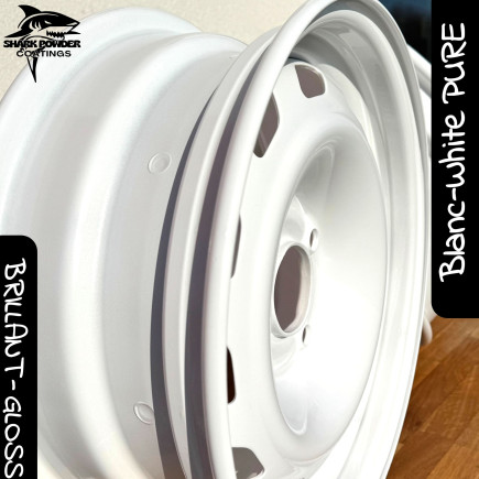 Poudre Polyester Blanc Pure Brillant