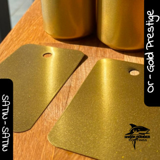 Satin Gold Prestige – Polyester Powder Coating