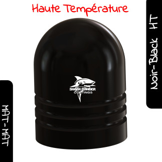 High Temperature Matte Black Powder Coating | Shark Powder Coatings