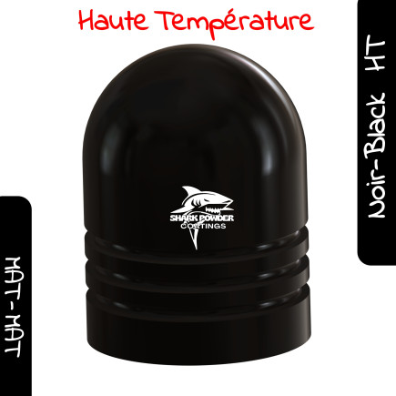 High Temperature Matte Black Powder Coating | Shark Powder Coatings