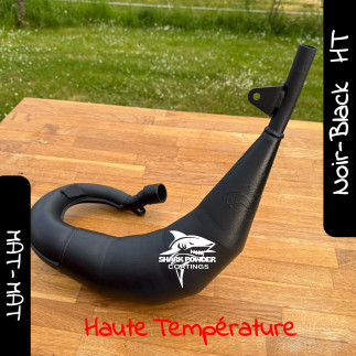 High Temperature Matte Black Powder Coating | Shark Powder Coatings