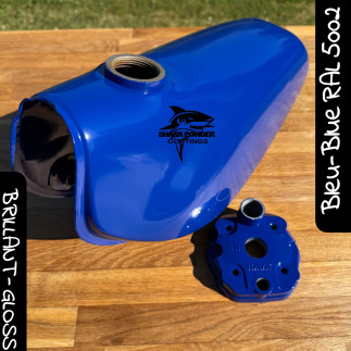 Gloss Blue Polyester Powder Coating RAL 5002 YAMAHA