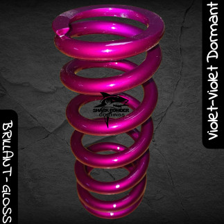 SPECIAL PACK – Dormant Violet Polyester Powder + Clear Coat | Shark Powder Coatings