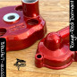 Poudre Polyester Dormant Rouge Pailleté