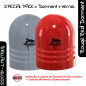 SPECIAL PACK – Poudre Polyester Dormant Rouge Pailleté + Vernis Incolore | Shark Powder Coatings SPECIAL PACK – Poudre Polyester Dormant Rouge Pailleté + Vernis Incolore | Shark Powder Coatings