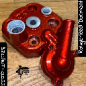 SPECIAL PACK – Poudre Polyester Dormant Rouge Pailleté + Vernis Incolore | Shark Powder Coatings SPECIAL PACK – Poudre Polyester Dormant Rouge Pailleté + Vernis Incolore | Shark Powder Coatings