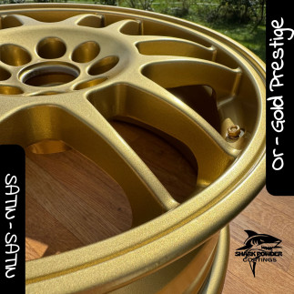 Satin Gold Prestige – Polyester Powder Coating