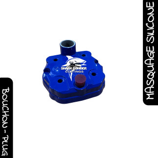 Lot de 10 bouchons coniques silicone 300 °C 25 mm Ø10–15 mm | Thermolaquage