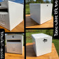 Gloss White Polyester Powder Coating RAL 9010