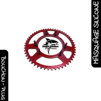 Set of 10 M10 silicone screw-in plugs 300 °C | Powder Coating
