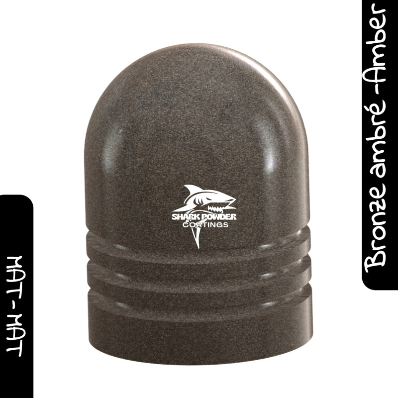 Poudre Thermolaquage Bronze Ambré Métallisé Mat PREMIUM | Shark Powder Coatings