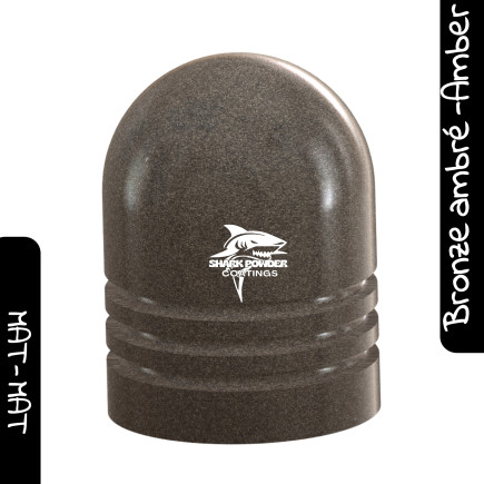 Bronze amber metallic matte powder coating PREMIUM