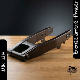 Poudre thermolaquage bronze ambré métallisé mat PREMIUM