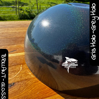 Holographic Anthracite Polyester Powder - Holo Grey