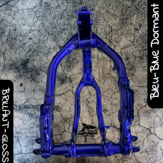 Dormant Blue Polyester Powder Coating – Vibrant Finish and Candy Effect | Shark Powder Coatings