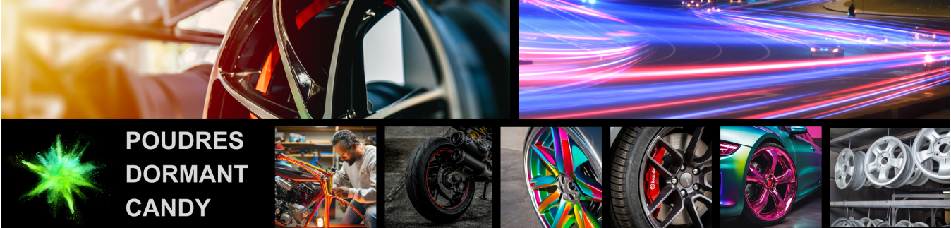 Candy & Base Coats — Glossy Candy Effect for Powder Coating